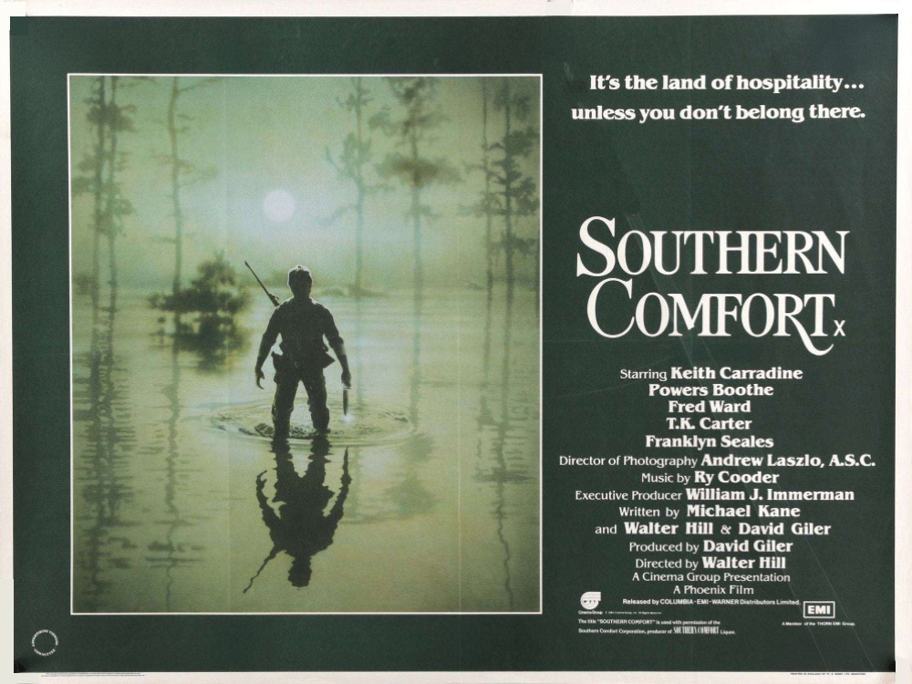 Southern Comfort quad poster